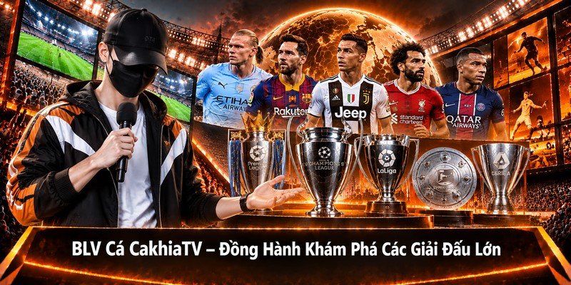 BLV Cá CakhiaTV – Đồng Hành Khám Phá Các Giải Đấu Lớn